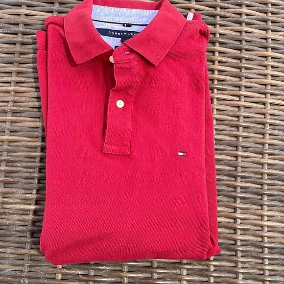 Tommy Hilfiger Classic Fit Polo Shirt, SZ L - Picture 1 of 5